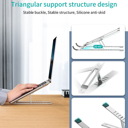 CHOETECH H045-SL Aluminum Foldable Laptop Stand
