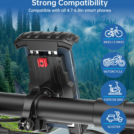 CHOETECH H067-BK Adjustable Mobile Stand for Bicycle (Black)