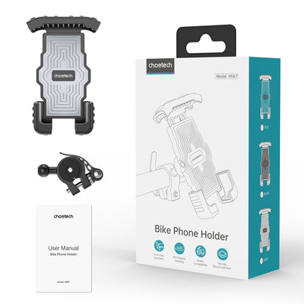 CHOETECH H067-BK Adjustable Mobile Stand for Bicycle (Black)