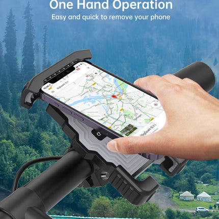 CHOETECH H067-GY Adjustable Mobile Stand for Bicycle (Gray)