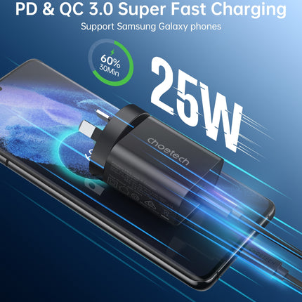 CHOETECH PD6003 25W USB-C Fast Charger