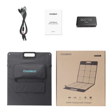 CHOETECH SC011 200W Foldable Solar Charger