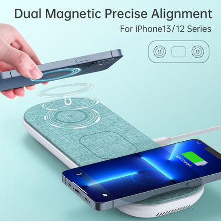 CHOETECH T569-S Magleap 3-in-1 Magnetic Wireless Charging pad with AC Adapter