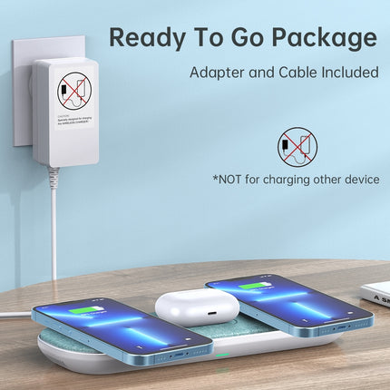 CHOETECH T569-S Magleap 3-in-1 Magnetic Wireless Charging pad with AC Adapter