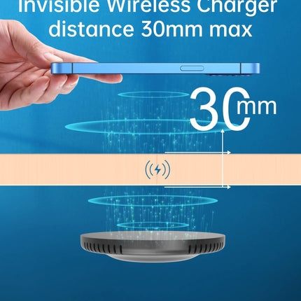 CHOETECH T590-F 10W Invisible Wireless Charger
