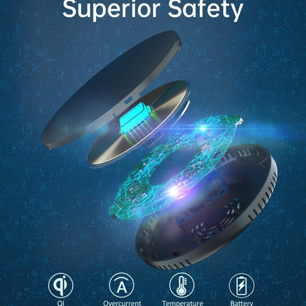 CHOETECH T590-F 10W Invisible Wireless Charger