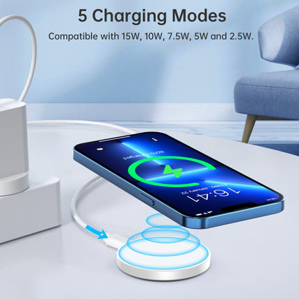 CHOETECH T603-F Ring Holder and Magnetic 15W Wireless Charger for Phone/airPod/iWatch
