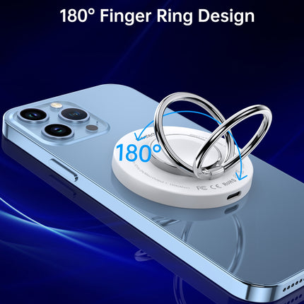 CHOETECH T603-F Ring Holder and Magnetic 15W Wireless Charger for Phone/airPod/iWatch