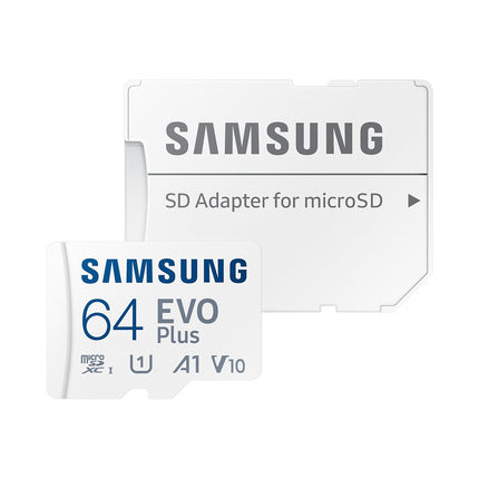 SamSung 64GB MB-MC64KA EVO Plus microSD Card 130MB/s with Adapter