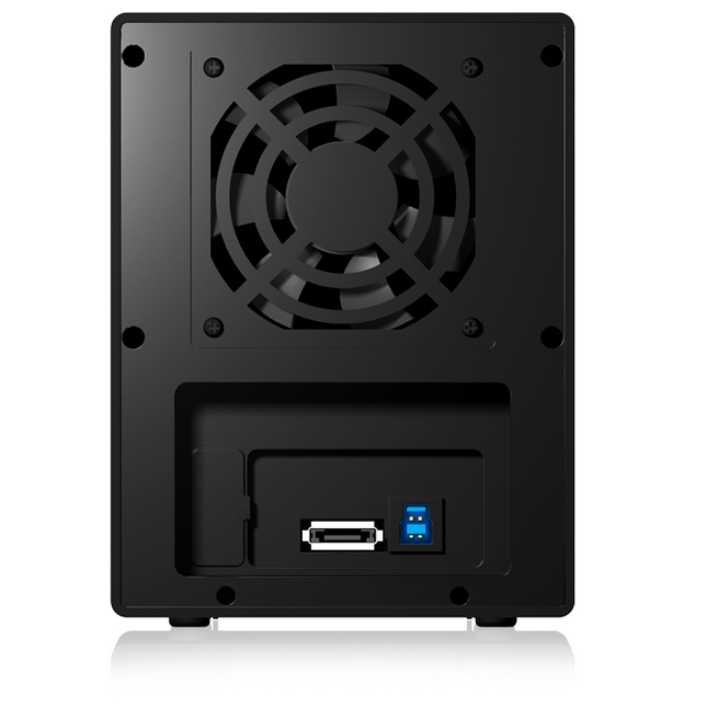 ICY BOX External 4 bay RAID System for 3.5" SATA I / II / III hard disks with USB 3.0 and eSATA (IB-RD3640SU3)