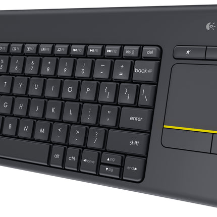 Logitech K400 PLUS Touch Wireless keyboard - Black (920-007165)