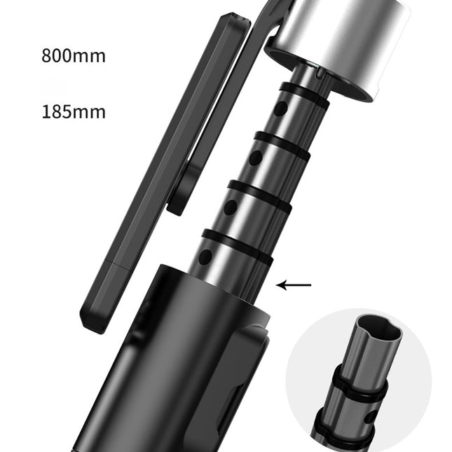 TEQ P70 Bluetooth Selfie Stick + Tripod with Remote (Aluminum)