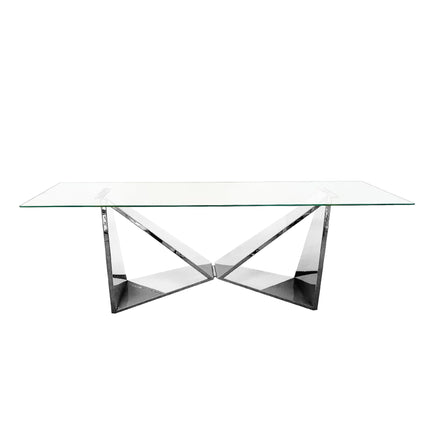 LUXE Silver Coffee Table