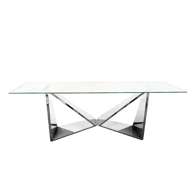 LUXE Silver Coffee Table