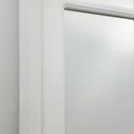 Window Style Mirror - White Arch 100 CM x 150 CM