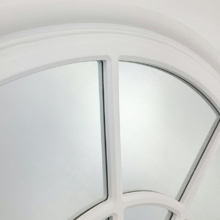 Window Style Mirror - White Arch 100 CM x 150 CM