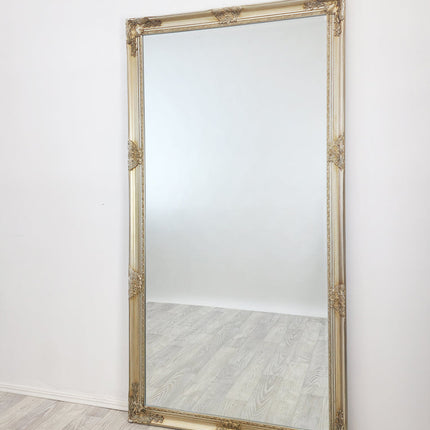 French Provincial Ornate Mirror - ANTIQUE CHAMPAGNE - X Large 100cm x 190cm