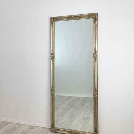 French Provincial Ornate Mirror - Champagne - Medium 70cm x 170cm