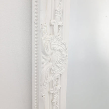 French Provincial Ornate Mirror - White - Small 80cm x 110cm