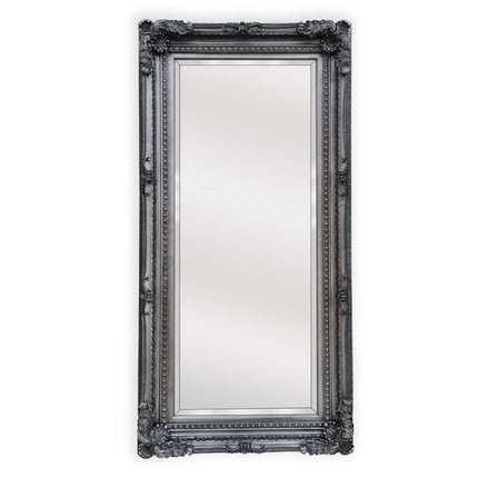 LUX French Provincial Ornate Mirror - Antique Silver