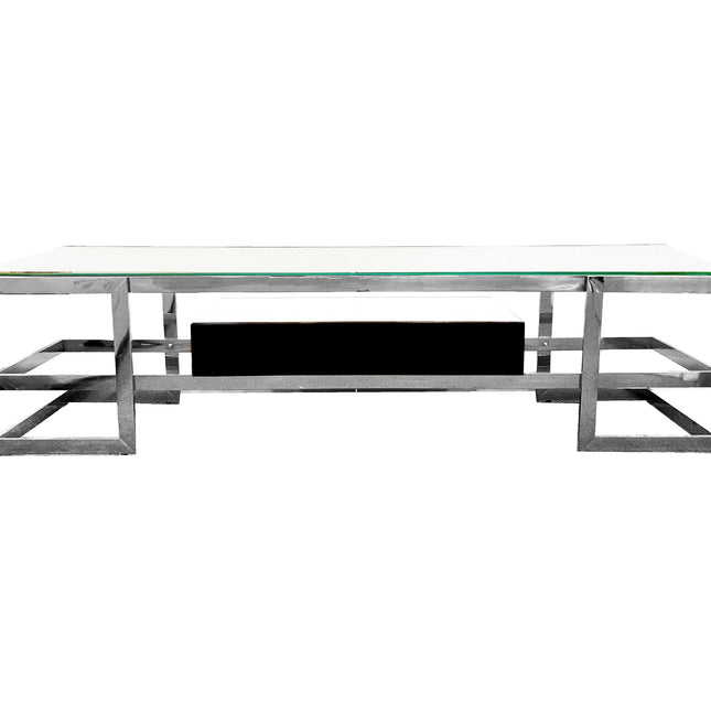 Alexa - Silver TV Unit