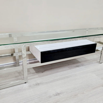 Alexa - Silver TV Unit