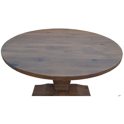 Florence  Round Dining Table 135cm French Provincial Pedestal Solid Timber Wood
