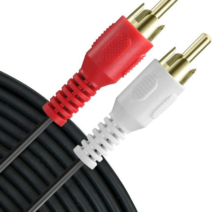 1.5M 2-RCA Male To Male Dual 2RCA Cable, 2 RCA Stereo Audio Cord Connector