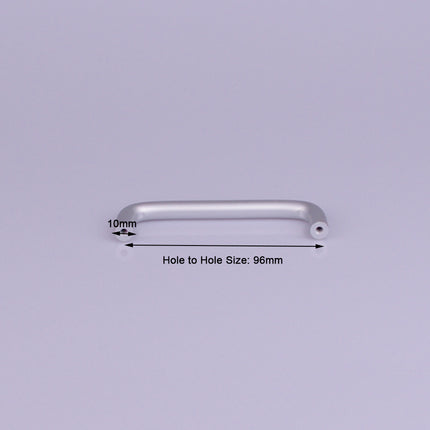 Aluminium Kitchen Cabinet Handles Drawer Bar Handle Pull 96mm