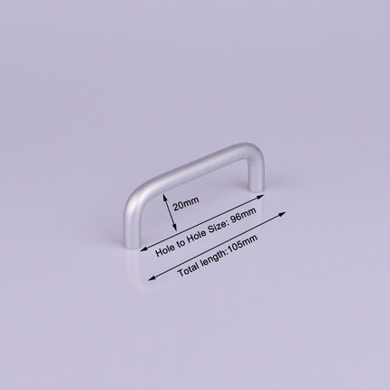 Aluminium Kitchen Cabinet Handles Drawer Bar Handle Pull 96mm