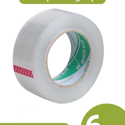 6 Rolls 150m Clear Packing Tape Sealing Tape 150m x 45mm