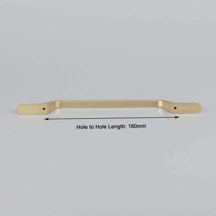 Gold Zinc Kitchen Cabinet Handles Drawer Bar Handle Pull 160mm