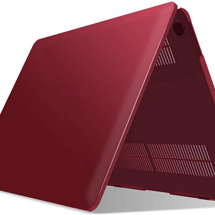 Wine Red MacBook Pro 13 Inch Case 2016-2023 M1 M2 A2338 A2289 A2251 A2159 Hard Shell Case Keyboard Cover