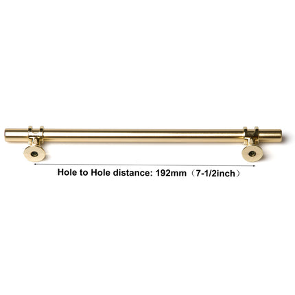 Luxury Design Kitchen Cabinet Handles Drawer Bar Handle Pull Gold 190MM