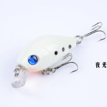 3x 5cm Popper Crank Bait Fishing Lure Lures Surface Tackle Saltwater