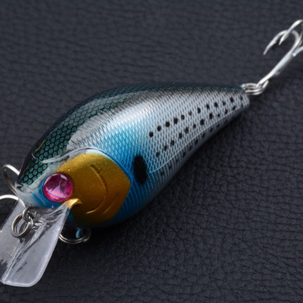 6x 8cm Popper Crank Bait Fishing Lure Lures Surface Tackle Saltwater