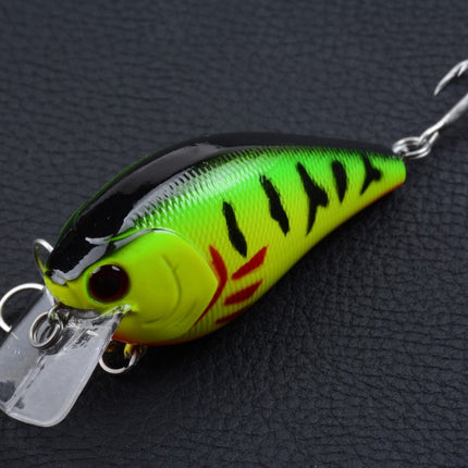 6x 8cm Popper Crank Bait Fishing Lure Lures Surface Tackle Saltwater