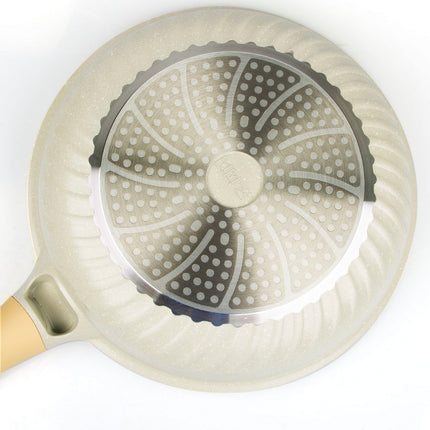 28cm Deep Frypan Fry pan Wok Non-Stick Ceramic Coating With Lid