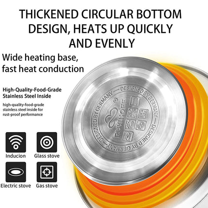 3.5 Liter Tea Whistling Kettle Stainless Steel Modern Whistling Tea Pot for Stovetop