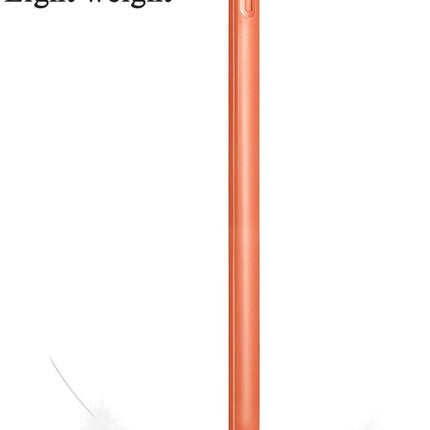IPad 10.2 2019 7th Pencil Holder Slim Smart TPU Soft Case Orange