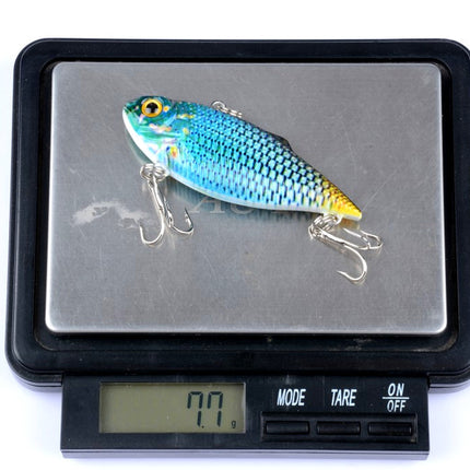 6x 6.5cm Vib Bait Fishing Lure Lures Hook Tackle Saltwater