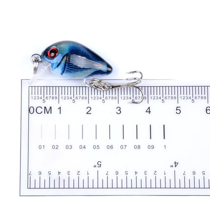 6x 3cm Popper Crank Bait Fishing Lure Lures Surface Tackle Saltwater