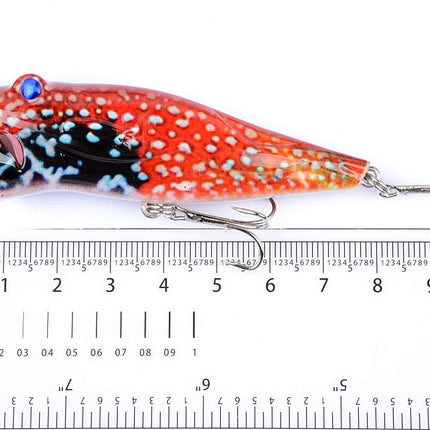 5X 8cm Popper Poppers Fishing Lure Lures Surface Tackle Fresh Saltwater