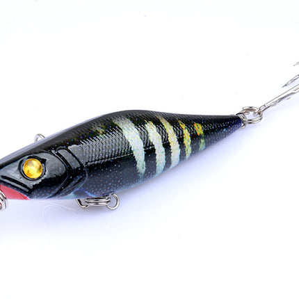 5X 7.5cm Popper Poppers Fishing Lure Lures Surface Tackle Fresh Saltwater