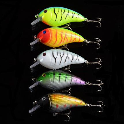 5x 8.5cm Popper Crank Bait Fishing Lure Lures Surface Tackle Saltwater
