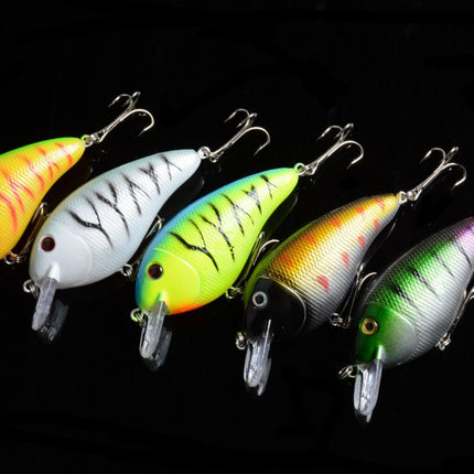 5x 8.5cm Popper Crank Bait Fishing Lure Lures Surface Tackle Saltwater