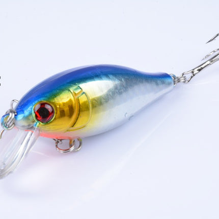 5x 7.5cm Popper Crank Bait Fishing Lure Lures Surface Tackle Saltwater