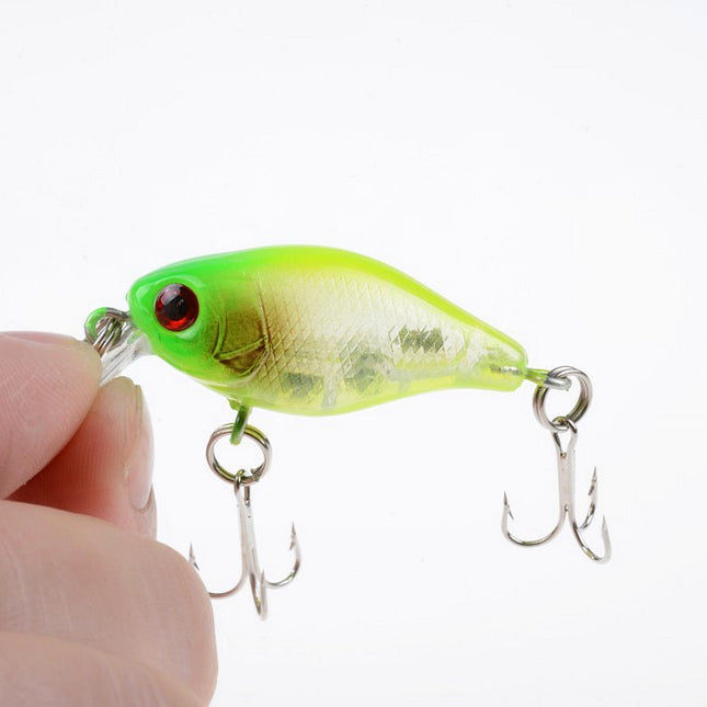 6x 4.5cm Popper Crank Bait Fishing Lure Lures Surface Tackle Saltwater