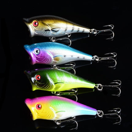 4X 6.5cm Popper Poppers Fishing Lure Lures Surface Tackle Fresh Saltwater