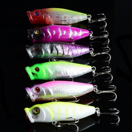 6X 6.5cm Popper Poppers Fishing Lure Lures Surface Tackle Fresh Saltwater